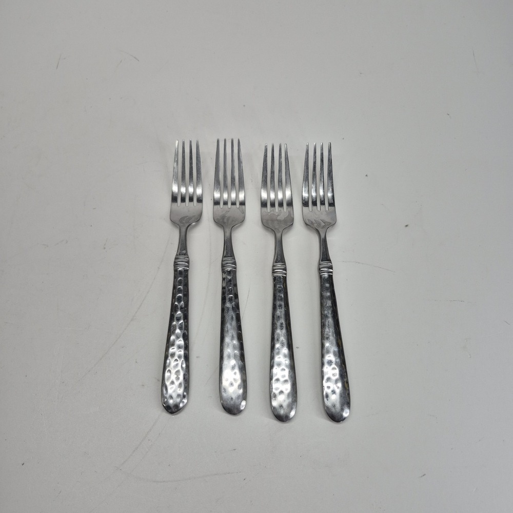 Cambridge Silver Flatware MAJESTY Dinner Forks Set Of Four 8.5"